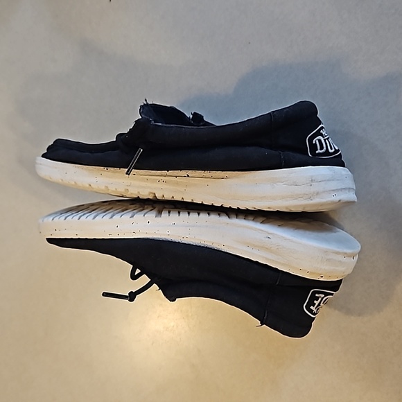 Hey Dude Wally slub canvas black - Picture 8 of 12